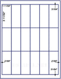 US3406-1 11/32''x3 11/32''-18 up on a 8.5"x11" label sheet.