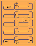 US3421-2.79''x.9''-20 up on a 8 1/2"x11" label sheet.