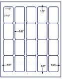 1,000 Uncoated White Matte Inkjet or Laser sheets with Permanent adhesive