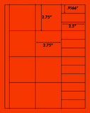 US3426-2.75"square 8 up on a 8 1/2" x 11" label sheet.