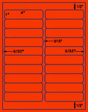 US3440-1" x 4" #5161-20 up on a 8.5"x11" label sheet.