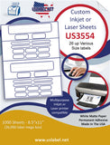 [Buy The Best Selling Premium Quality American Made Blank Labels & Custom Label Sheets Online]-USLABEL.NET