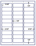1,000 Uncoated White Matte Inkjet or Laser sheets with Permanent adhesive