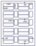 US3661-2 3/4''x13/16'' 30 up on a 8 1/2" x 11" label sheet.