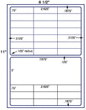 US3696-2.625''x.75''-30 up on a 8 1/2"x11" label sheet.