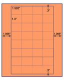 US3701-1.592''x1.3''-32 up on a 8 1/2" x 11" label sheet.