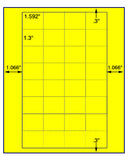 US3701-1.592''x1.3''-32 up on a 8 1/2" x 11" label sheet.