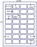 US3702-1.125''x1.75''-32 up on a 8 1/2"x11" label sheet.