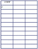 1,000 Uncoated White Matte Inkjet or Laser sheets with Permanent adhesive
