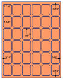 US3715-1 1/4''x1 5/8''-36 up on a 8 1/2"x11" label sheet.