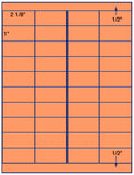 US3720-2 1/8''x1''- 40 up on a 8 1/2"x11" label sheet.