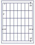 1,000 Uncoated White Matte Inkjet or Laser sheets with Permanent adhesive