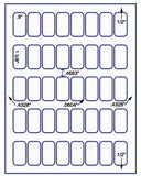 1,000 Uncoated White Matte Inkjet or Laser sheets with Permanent adhesive