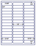 1,000 Uncoated White Matte Inkjet or Laser sheets with Permanent adhesive