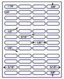 1,000 Uncoated White Matte Inkjet or Laser sheets with Permanent adhesive