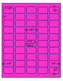 US3859-1 1/2''x1'' - 50 up on a 8 1/2"x11" label sheet