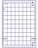 1,000 Uncoated White Matte Inkjet or Laser sheets with Permanent adhesive