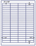 1,000 Uncoated White Matte Inkjet or Laser sheets with Permanent adhesive