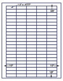 1,000 Uncoated White Matte Inkjet or Laser sheets with Permanent adhesive