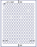 1,000 Uncoated White Matte Inkjet or Laser sheets with Permanent adhesive