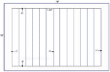 US5618D-1.25''x11''-12 up label on a 12''x18''sheet.