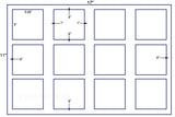 US5802-3.25''x3''-12 up label on a 11'' x 17'' sheet.