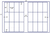 US7042-1.75''x3.5''-24 up label on a 11'' x 17'' sheet.