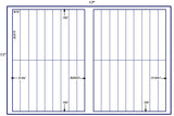 US7390-5.375"x.875"-36 up label on a 11'' x 17'' sheet.