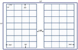 US7670-1.75''x1.5''-56 up label on a 11'' x 17'' sheet.