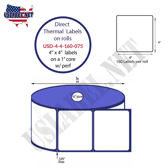 Square Chain Labels Square Labels rolls or sheets |Uslabel.net