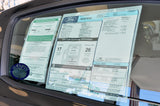 US1081 - 8'' x 10 3/8'' Monroney Automotive Window labels