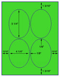 US4315-3 1/4''x4 1/4''-4 up on a 8 1/2"x11" label sheet.